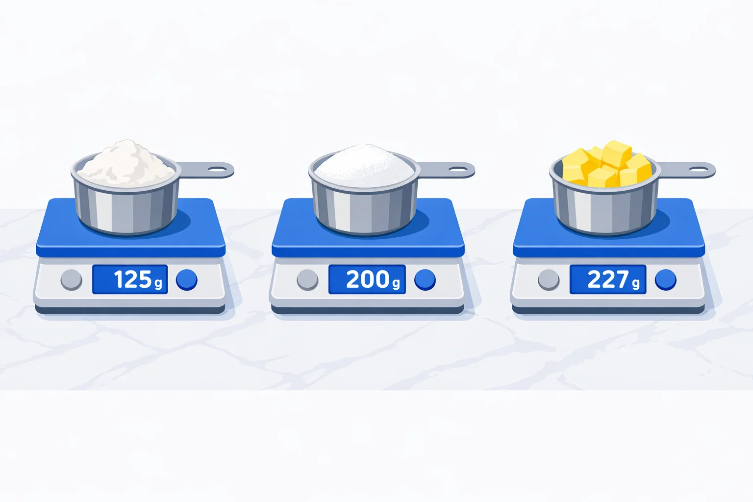 Cups to Grams for Any Ingredient