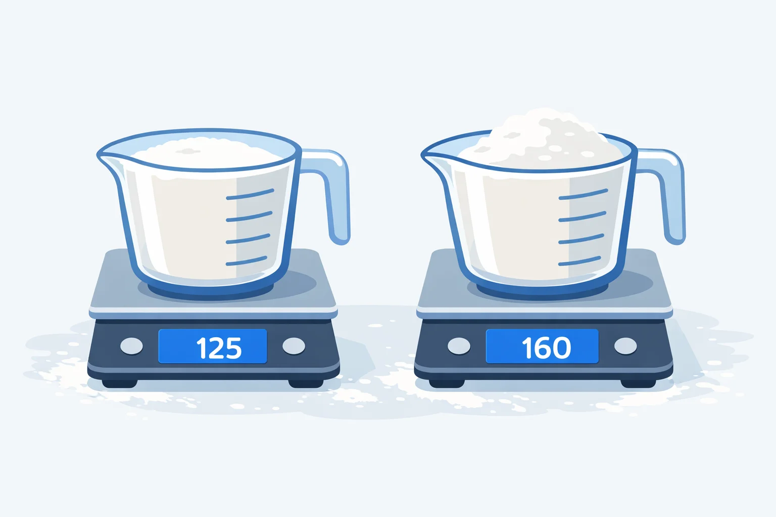 Cups to Grams – Flour