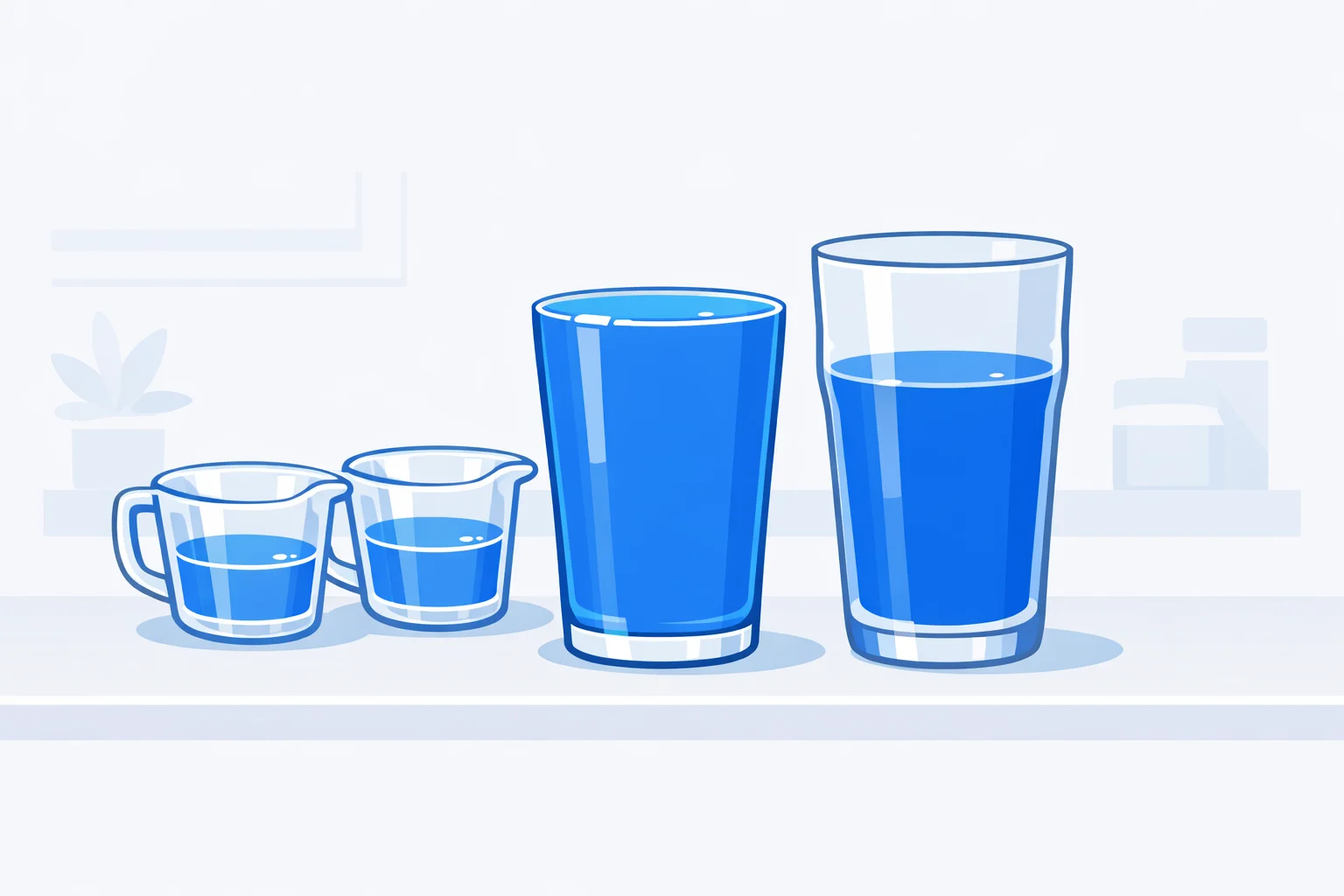 Cups to Pints