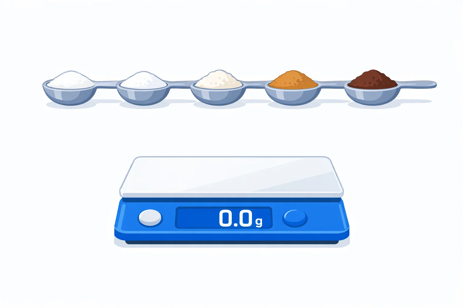 Teaspoons to Grams