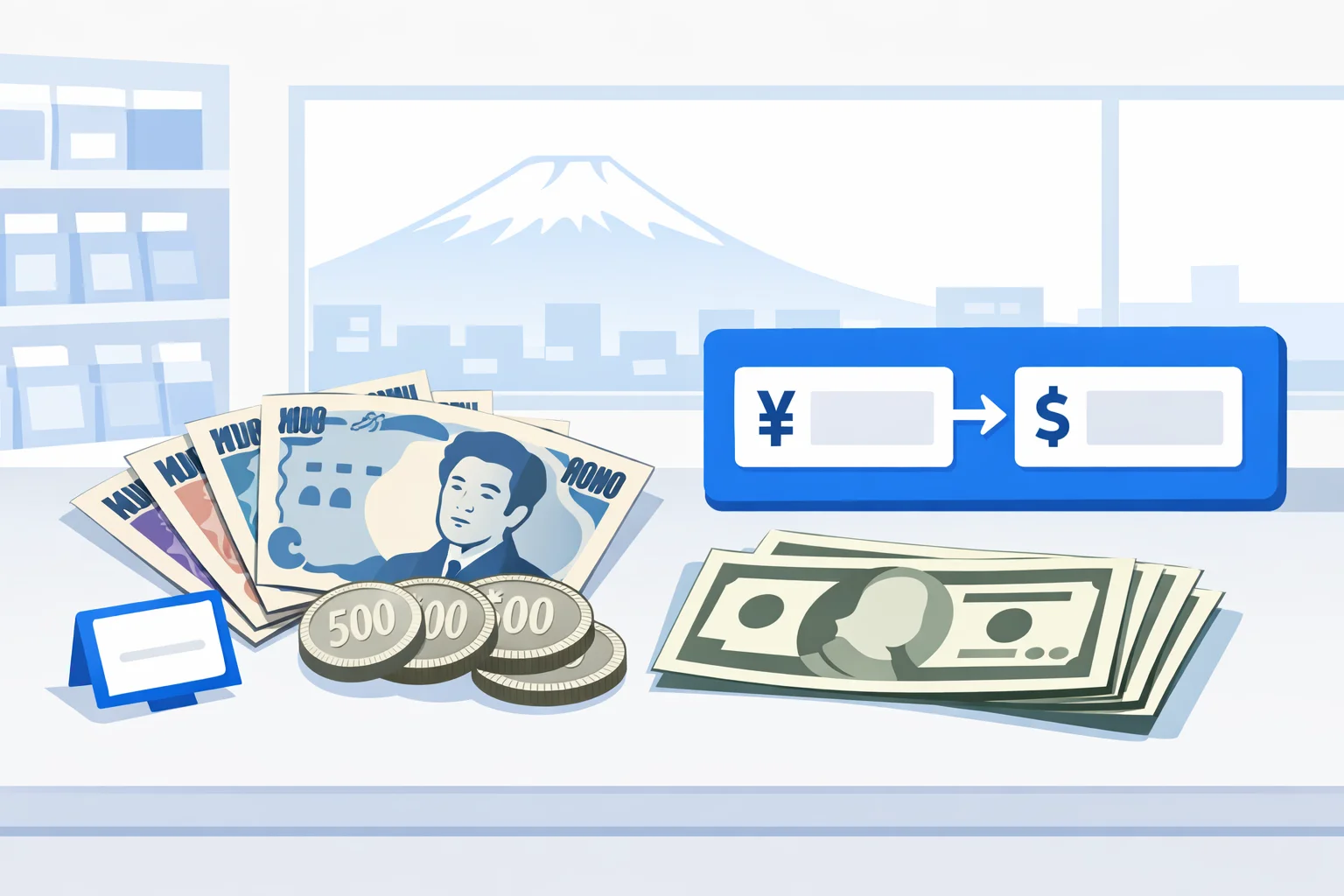 Yen to Dollars Converter